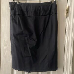 Nanette Lepore vintage black dressy skirt size 6
